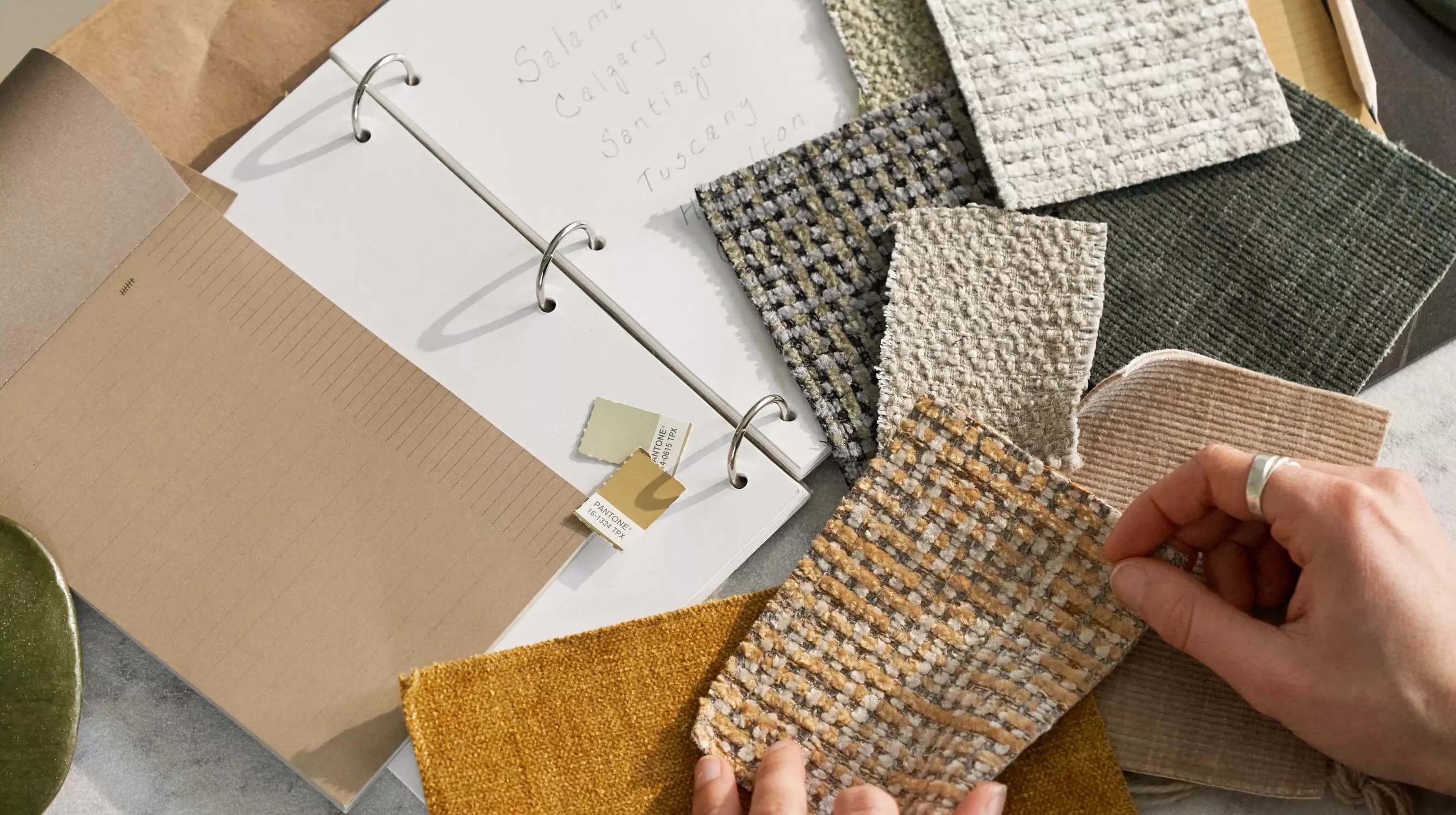 What we offer - design materials and styling
